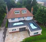 Korniche Pyramid Roof Light in Situ